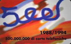 500 Milioni di Carte Telefoniche