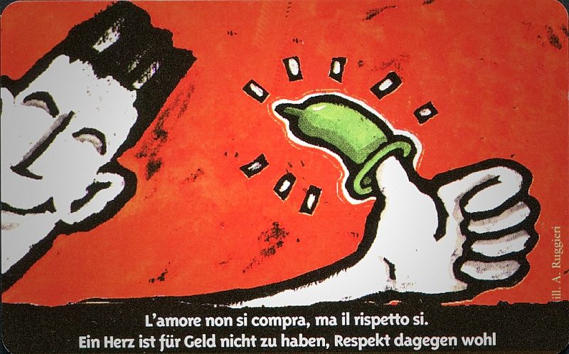 Campagna Prevenzione AIDS - Il rispetto (Alto Adige)